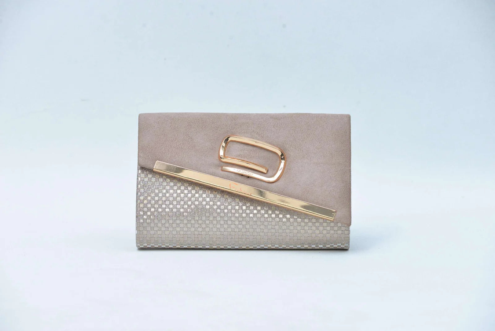 Firdous Clutch bag Peach Velvet